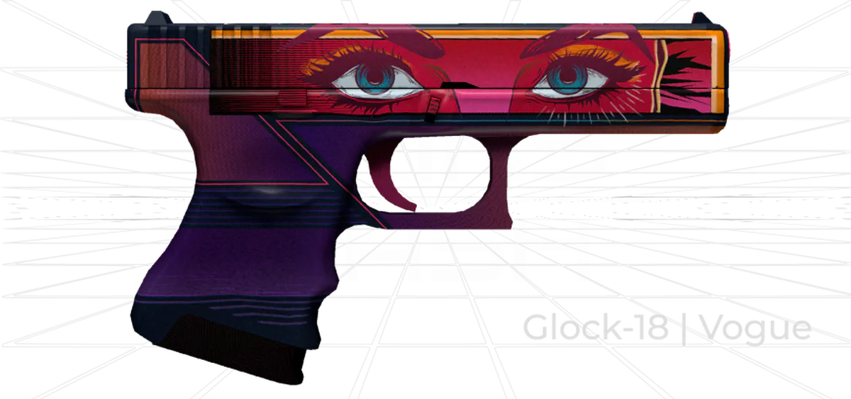 Glock-18 Vogue CS2 skin