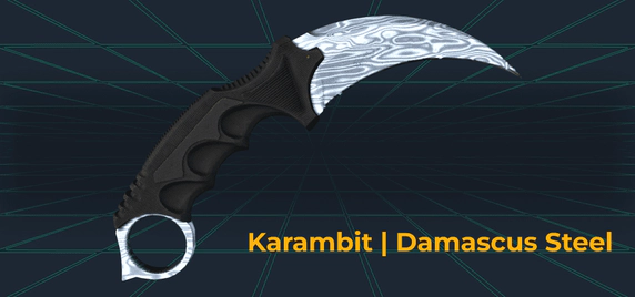 Karambit _ Damascus Steel csgo skin