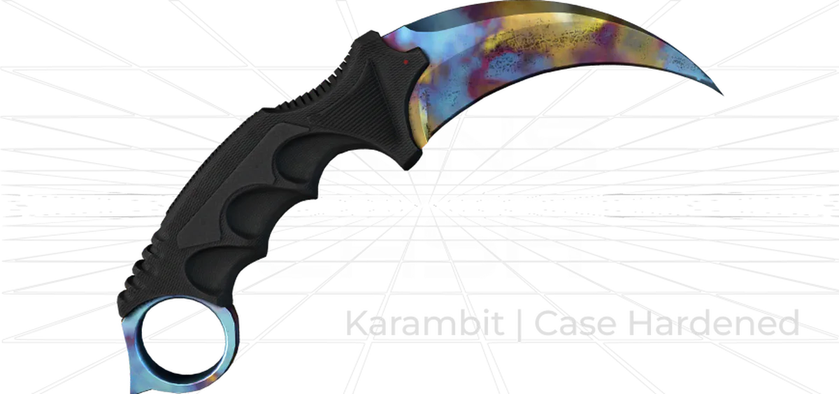 Karambit Case Hardened skin