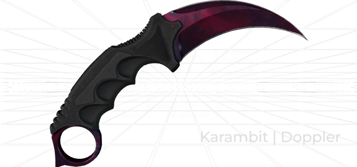 Karambit Doppler skin