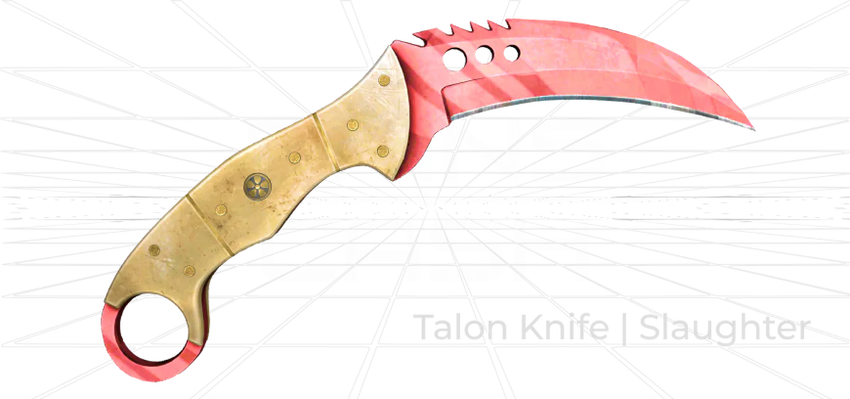 Talon Knife Slaughter CS2 skin