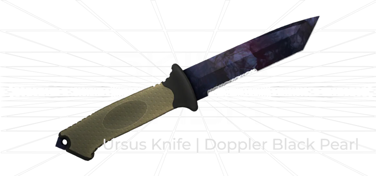 Ursus Knife Doppler Black Pearl CS2 skin