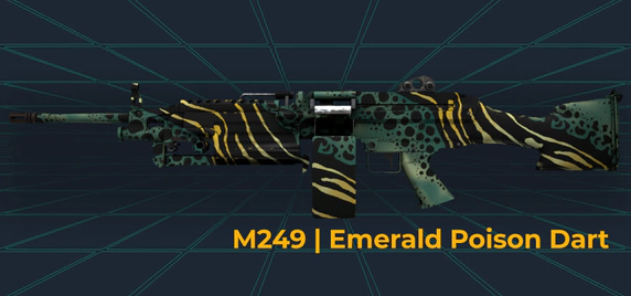 M249 _ Emerald Poison Dart Skin