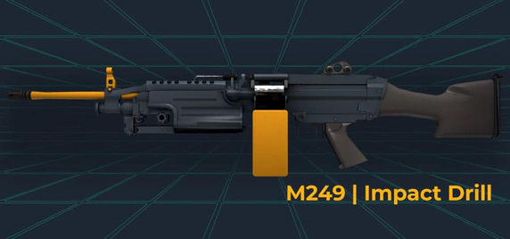 M249 _ Impact Drill Skin