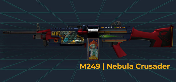 M249 _ Nebula Crusader Skin