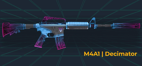 M4A1-s Decimator skin