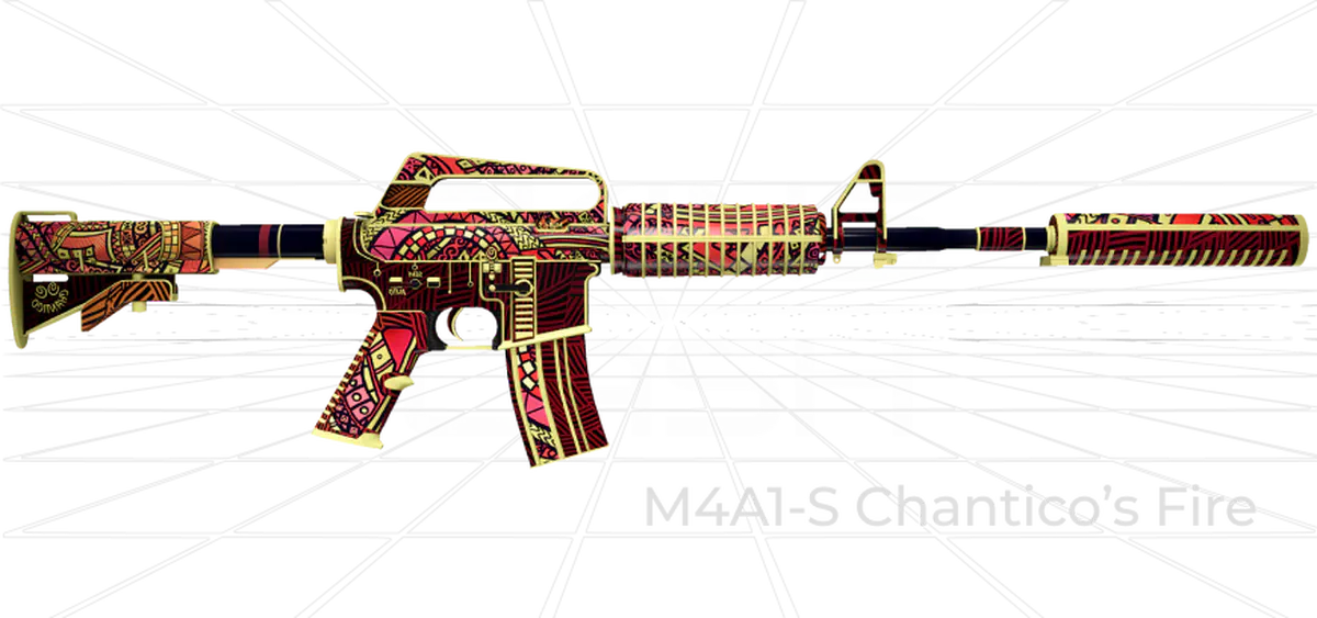 M4A1-S Chantico’s Fire CS2 skin