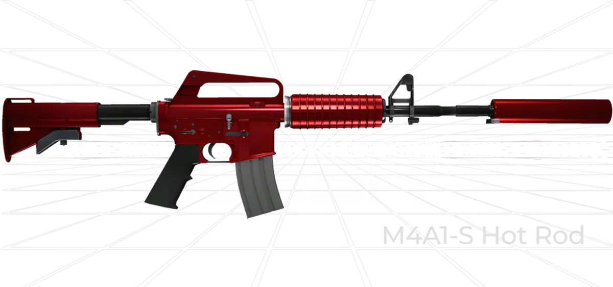 M4A1-S Hot Rod CS2 skin