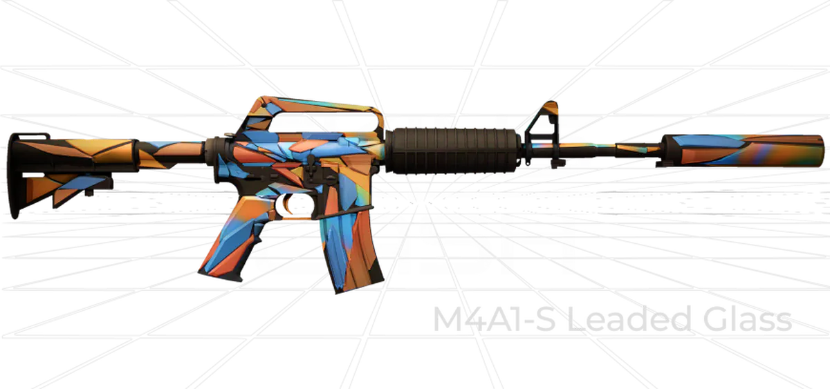 M4A1-S Leaded Glass CS2 skin