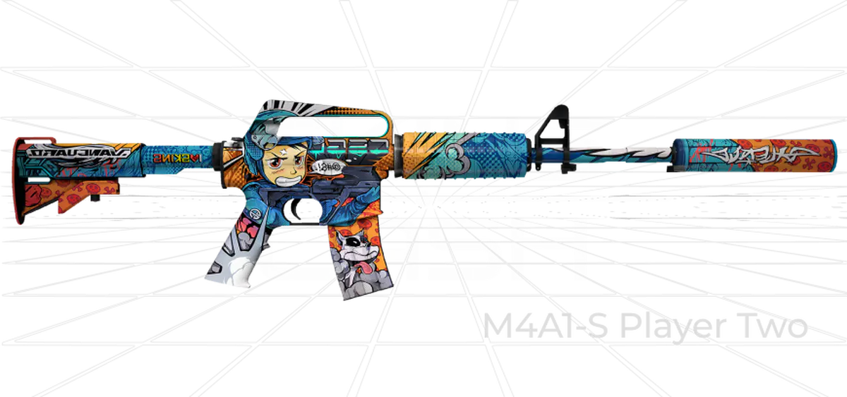 M4A1-S Player Two CS2 skin