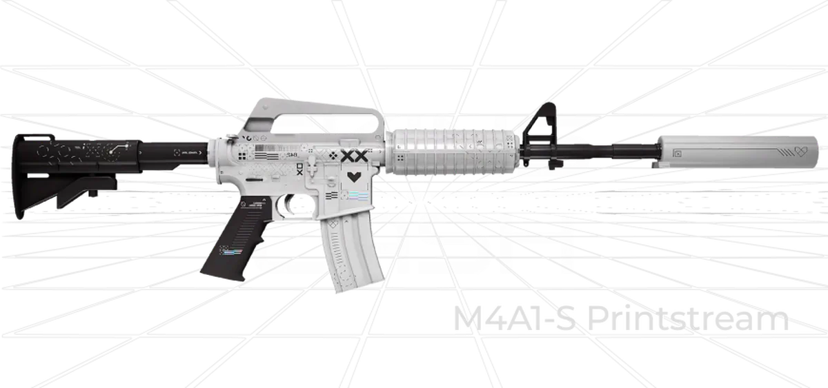 M4A1-S Printstream CS2 skin