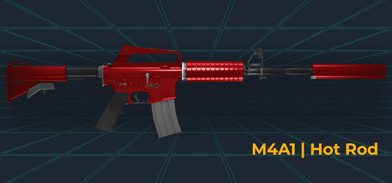 M4A1-s Hot Rod skin