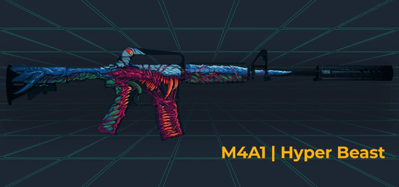 M4A1-s Hyper Beast skin