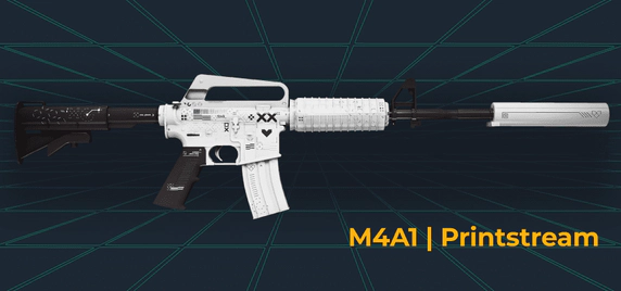 M4A1-s Printstream skin
