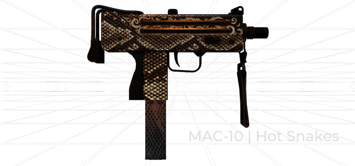 MAC-10 Hot Snakes CS2 skin
