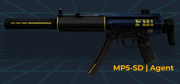 MP5-SD Agent Skin
