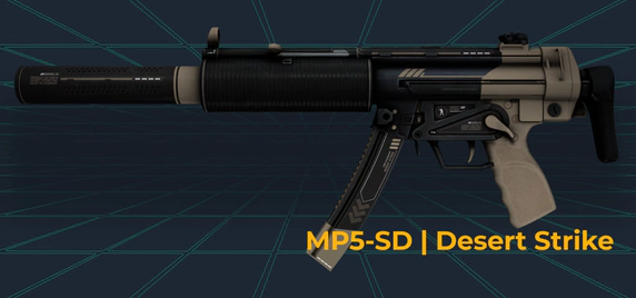 MP5-SD Desert Strike Skin