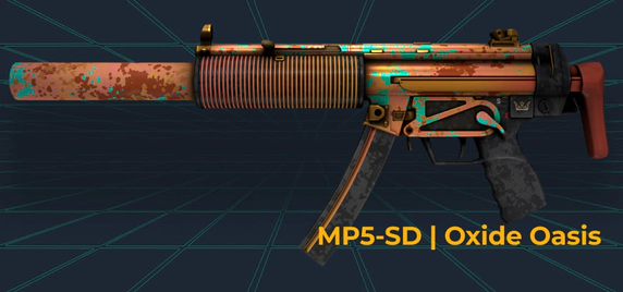 MP5-SD Oxide Oasis Skin