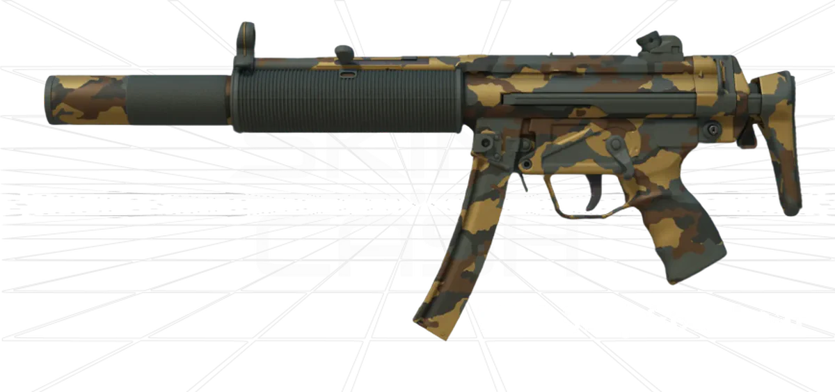 mp5 gold leaf skin