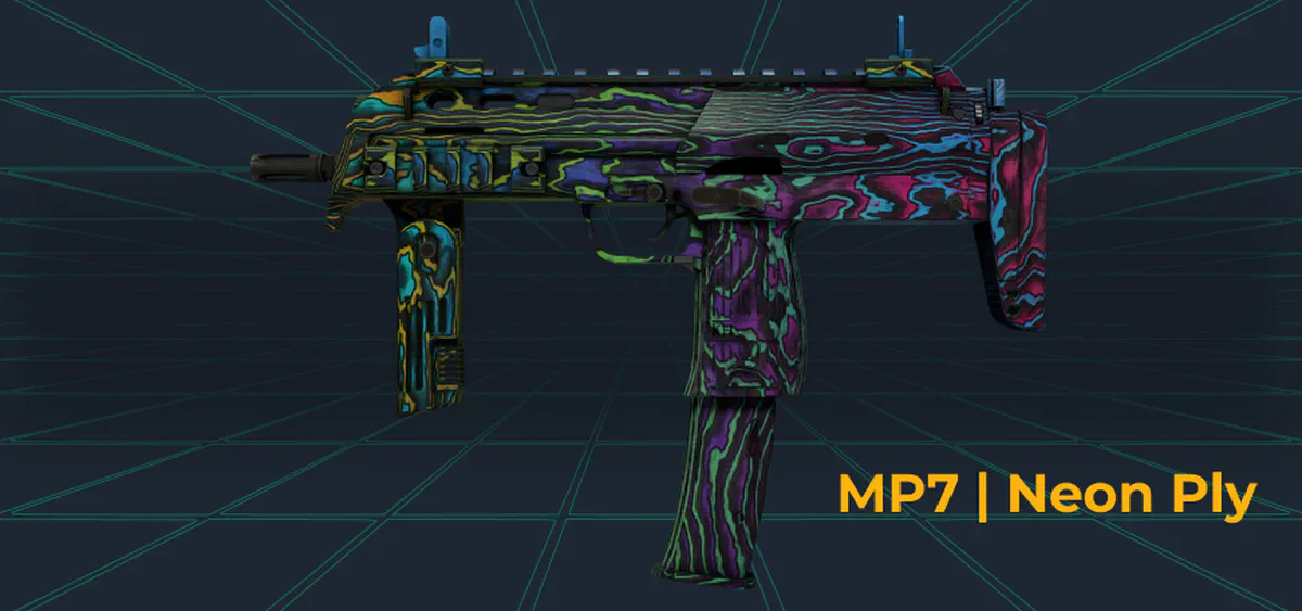 MP7 Neon Ply Skin