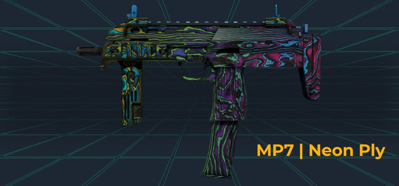 MP7 Neon Ply Skin