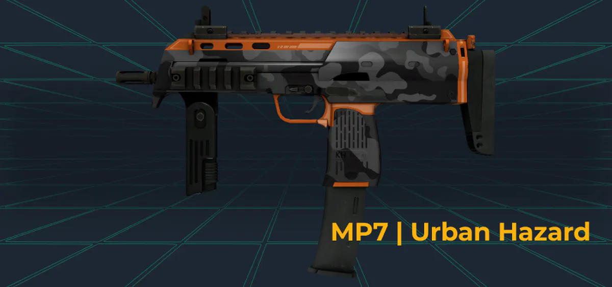 MP7 Urban Hazard Skin