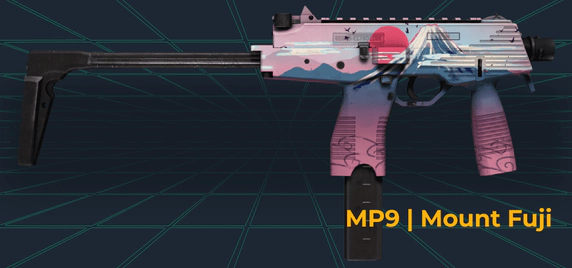 MP9 Mount Fuji skin