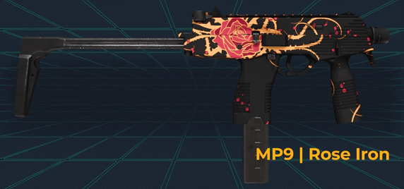 MP9 Rose Iron skin