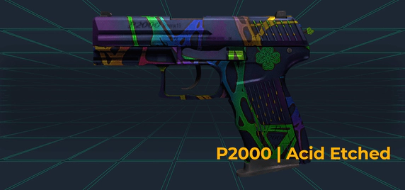 P2000 Acid Etched