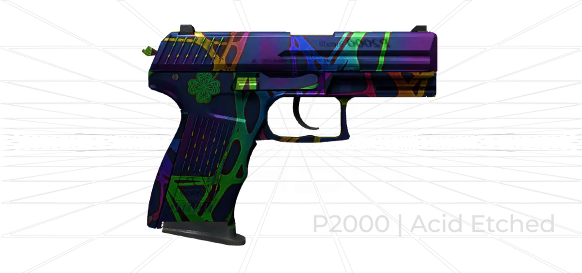 P2000 Acid Etched CS2 skin