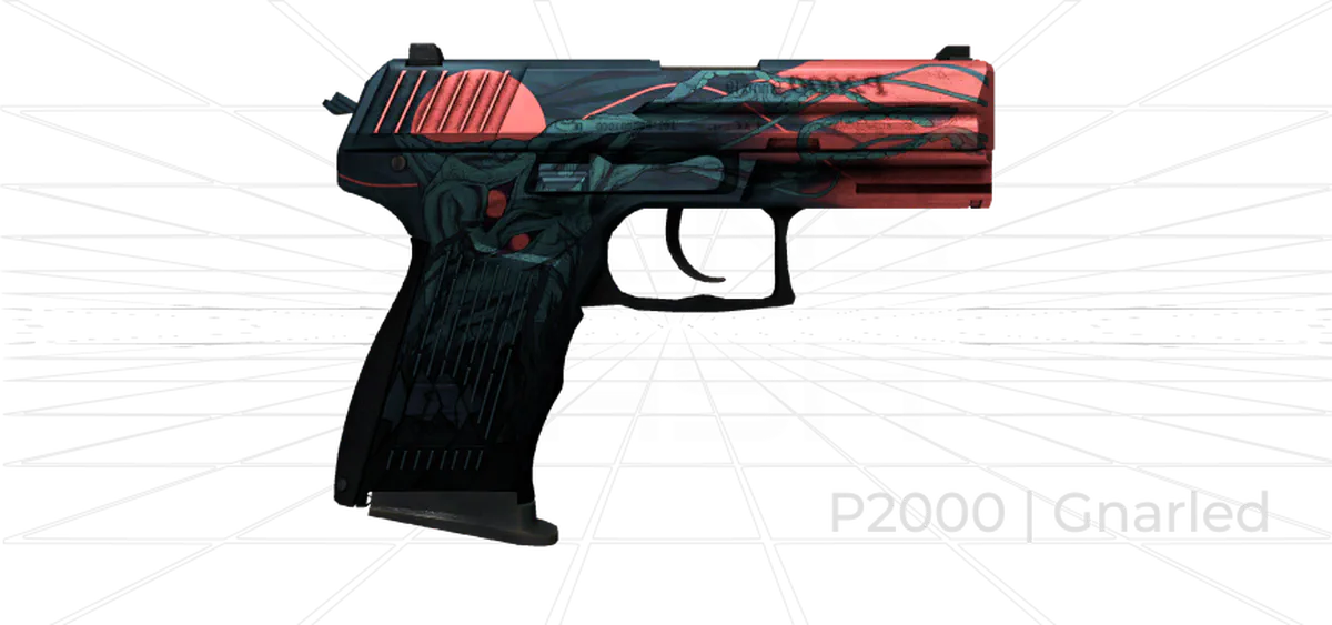 P2000 Gnarled CS2 skin