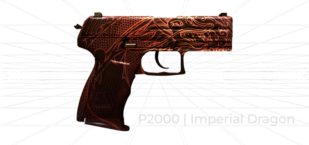 P2000 Imperial Dragon CS2 skin