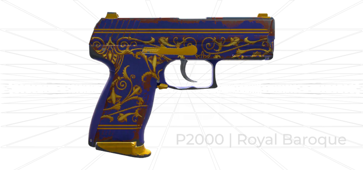 P2000 Royal Baroque CS2 skin