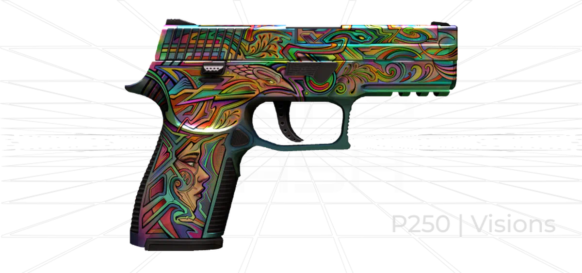 P250 Visions CS2 Skin