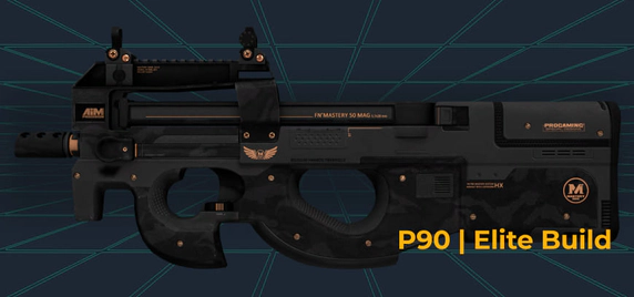 P90 Elite Build Skin