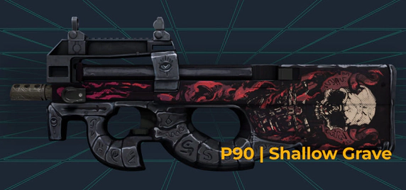 P90 Shallow Grave Skin