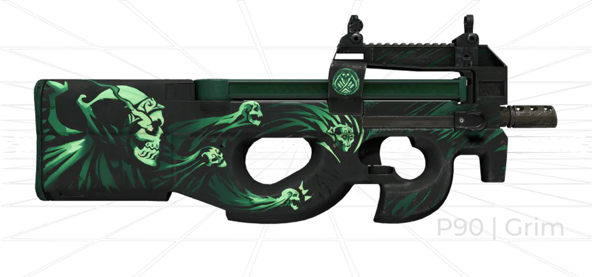 P90 Grim Skin