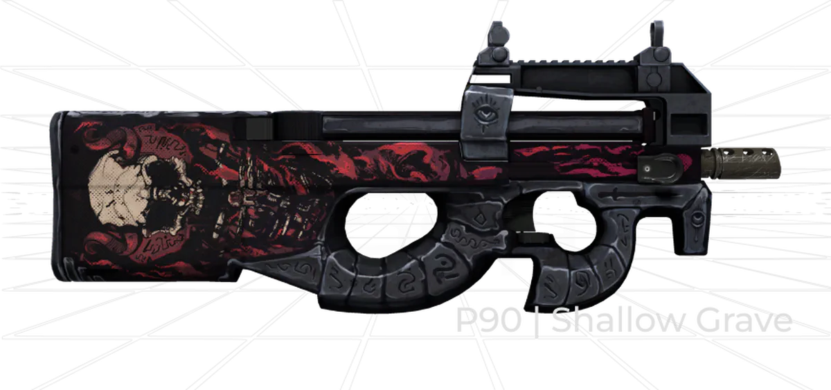 P90 Shallow Grave Skin
