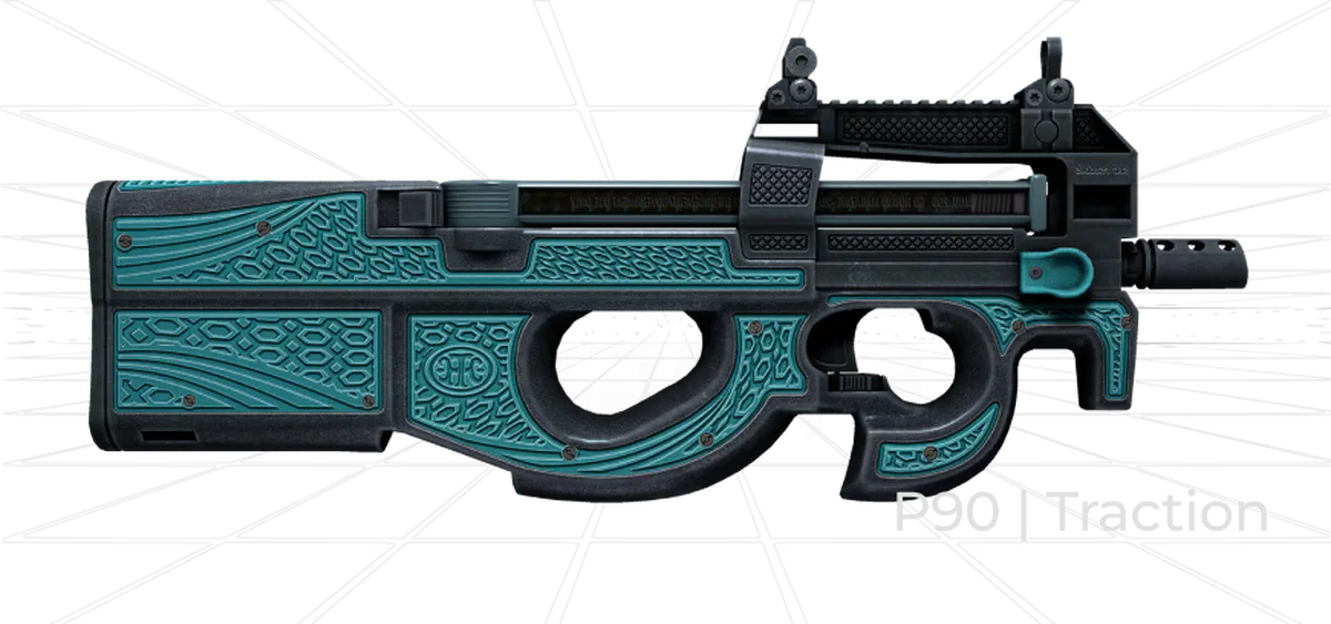 P90 Traction Skin