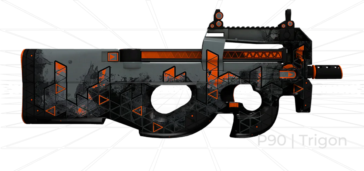 P90 Trigon CS2 Skin