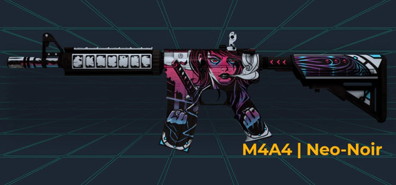 M4A4 _ Neo-Noir CS:GO