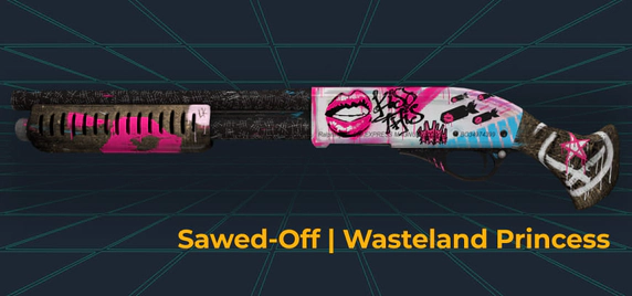 Sawed Off Wasteland Princess CSGO