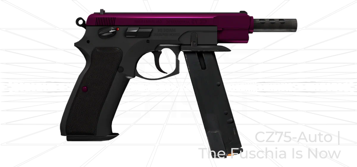 cz75-auto the fuschia isnow