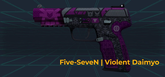 Five Seven Violent Daimyo CSGO