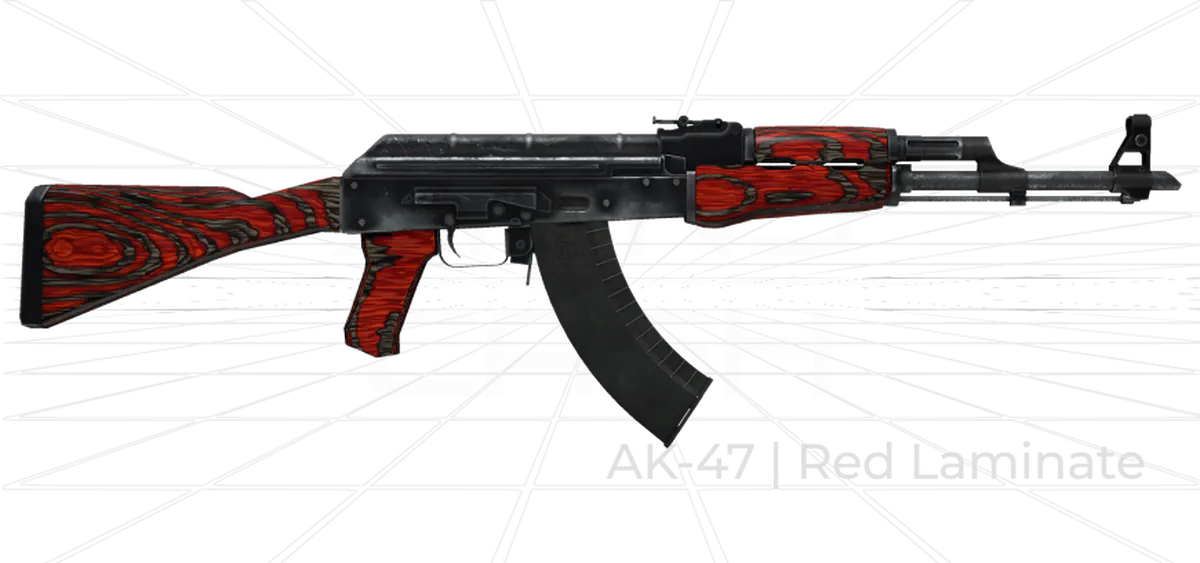 AK-47 Red Laminate