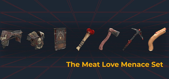 The Meat Love Menace Set