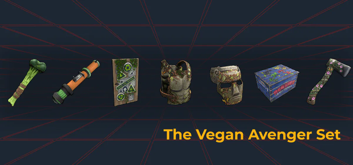 The Vegan Avenger Set