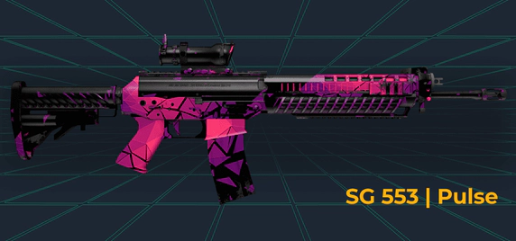 SG 553 _ Pulse csgo skin