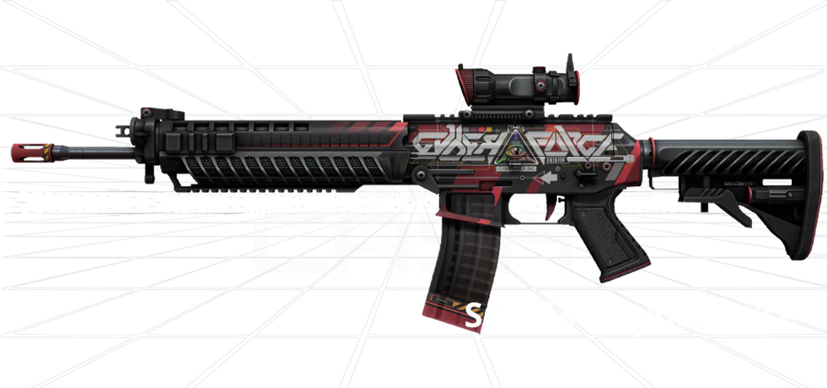 sg-553 cyberforce skin