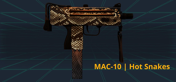 MAC-10 | Hot Snakes skin